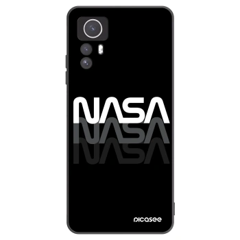 Picasee silikonový černý obal pro Xiaomi Redmi Note 12S - NASA Triple