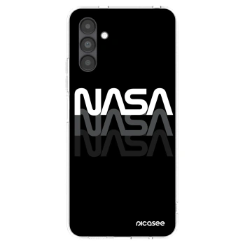 Picasee silikonový průhledný obal pro Samsung Galaxy A04s A047F - NASA Triple