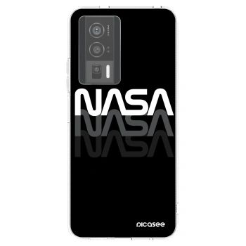 Picasee silikonový průhledný obal pro Xiaomi Poco F5 Pro 5G - NASA Triple