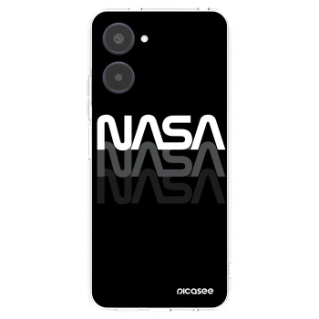 Picasee silikonový průhledný obal pro Realme 10 4G - NASA Triple