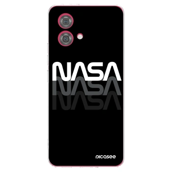 Picasee silikonový průhledný obal pro Motorola Moto G84 5G - NASA Triple