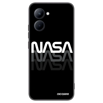 Picasee silikonový černý obal pro Realme C33 (2023) - NASA Triple