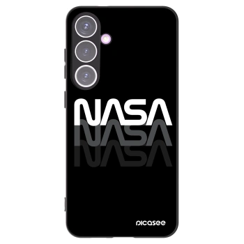 Picasee silikonový černý obal pro Samsung Galaxy S24+ S926B 5G - NASA Triple