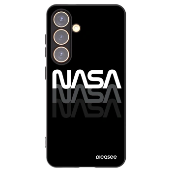 Picasee silikonový černý obal pro Samsung Galaxy S24 S921B 5G - NASA Triple