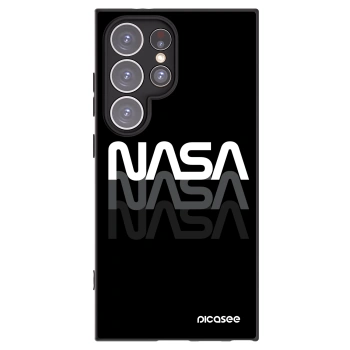 Picasee silikonový černý obal pro Samsung Galaxy S24 Ultra S928B 5G - NASA Triple