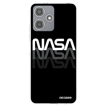Picasee silikonový průhledný obal pro Xiaomi Redmi 12 5G - NASA Triple