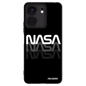 Picasee silikonový černý obal pro Xiaomi Redmi 13C 4G - NASA Triple