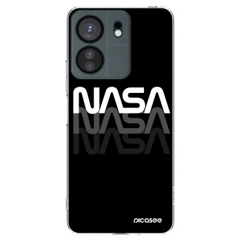 Picasee silikonový průhledný obal pro Xiaomi Redmi 13C 4G - NASA Triple