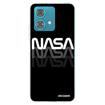 Picasee silikonový průhledný obal pro Motorola Edge 40 Neo - NASA Triple