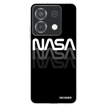 Picasee silikonový průhledný obal pro Xiaomi Poco X6 - NASA Triple