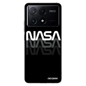 Picasee silikonový průhledný obal pro Xiaomi Poco X6 Pro - NASA Triple