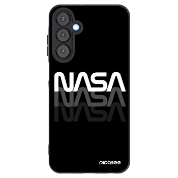 Picasee silikonový černý obal pro Samsung Galaxy A25 A256B 5G - NASA Triple
