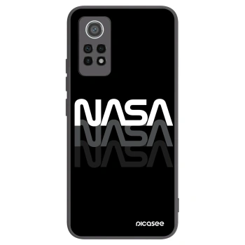 Picasee silikonový černý obal pro Xiaomi Redmi Note 12 Pro 4G - NASA Triple