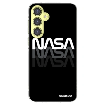 Picasee silikonový průhledný obal pro Samsung Galaxy A35 5G A356B - NASA Triple