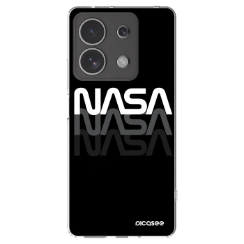 Picasee silikonový průhledný obal pro Xiaomi Redmi Note 13 4G - NASA Triple