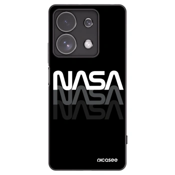 Picasee silikonový černý obal pro Xiaomi Redmi Note 13 Pro 4G - NASA Triple