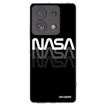 Picasee silikonový průhledný obal pro Xiaomi Redmi Note 13 Pro 4G - NASA Triple