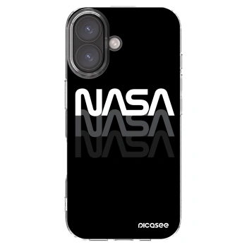 Picasee silikonový průhledný obal pro Apple iPhone 16 - NASA Triple