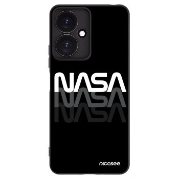 Picasee silikonový černý obal pro Xiaomi Redmi 13C 5G - NASA Triple