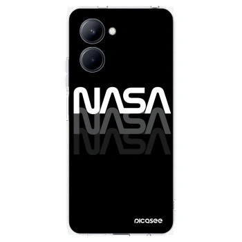Picasee silikonový průhledný obal pro Realme C33 (2023) - NASA Triple