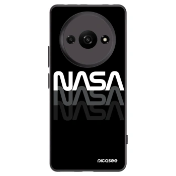 Picasee silikonový černý obal pro Xiaomi Redmi A3 - NASA Triple