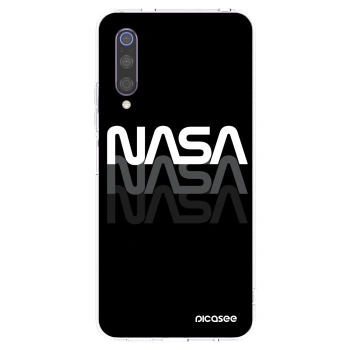 Picasee silikonový průhledný obal pro Xiaomi Mi 9 - NASA Triple