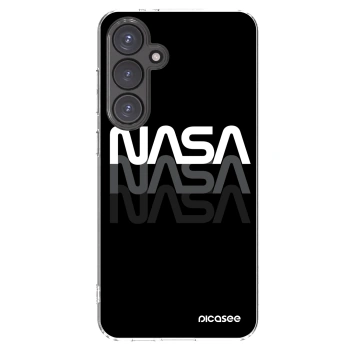 Picasee silikonový průhledný obal pro Samsung Galaxy S24 FE S721B - NASA Triple