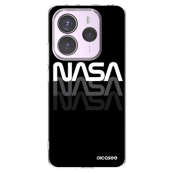 Picasee silikonový průhledný obal pro Xiaomi Redmi Note 14 5G - NASA Triple