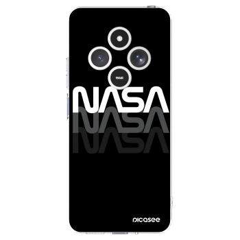 Picasee silikonový průhledný obal pro Xiaomi Redmi 14C - NASA Triple