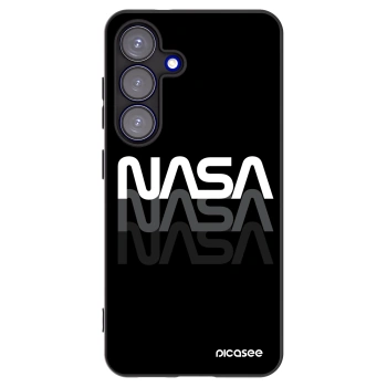 Picasee silikonový černý obal pro Samsung Galaxy S25 5G - NASA Triple