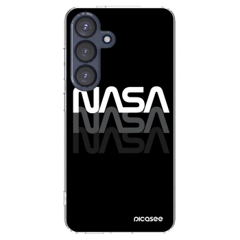 Picasee silikonový průhledný obal pro Samsung Galaxy S25 5G - NASA Triple