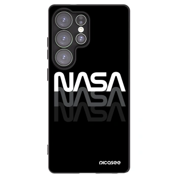 Picasee silikonový černý obal pro Samsung Galaxy S25 Ultra 5G - NASA Triple