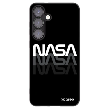 Picasee silikonový černý obal pro Samsung Galaxy S25+ 5G - NASA Triple