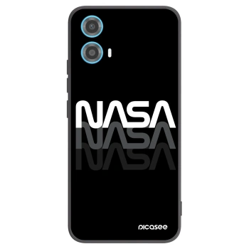Picasee silikonový černý obal pro Motorola Moto G34 5G - NASA Triple