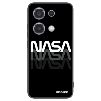 Picasee silikonový černý obal pro Xiaomi Redmi Note 14S - NASA Triple