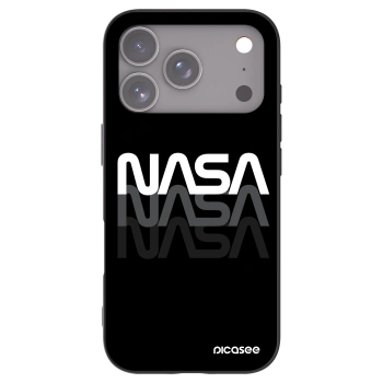 Picasee silikonový černý obal pro Apple iPhone 17 Pro - NASA Triple