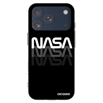 Picasee silikonový průhledný obal pro Apple iPhone 17 Pro - NASA Triple