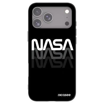 Picasee silikonový černý obal pro Apple iPhone 17 Pro Max - NASA Triple