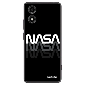 Picasee silikonový černý obal pro Motorola Moto E14 - NASA Triple