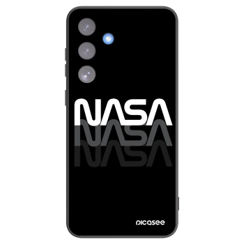 Picasee silikonový černý obal pro Samsung Galaxy S25 FE 5G - NASA Triple