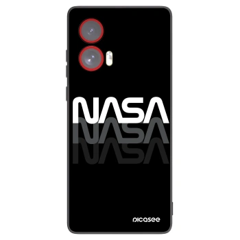 Picasee silikonový černý obal pro Motorola Edge 50 Fusion - NASA Triple