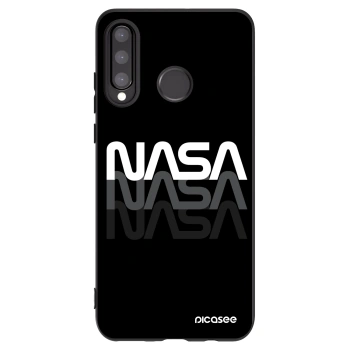 Picasee silikonový černý obal pro Huawei P30 Lite - NASA Triple
