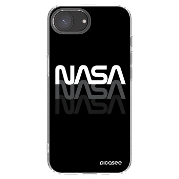 Picasee silikonový průhledný obal pro Apple iPhone 17e - NASA Triple