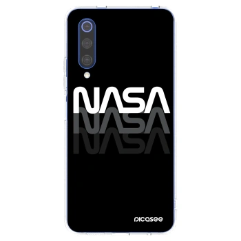 Picasee silikonový průhledný obal pro Xiaomi Mi 9 SE - NASA Triple