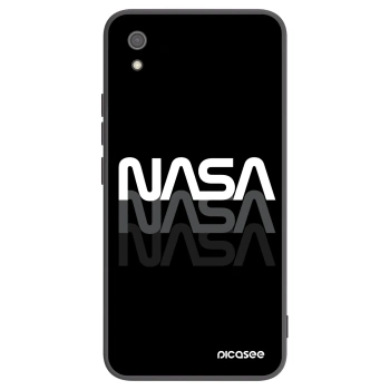 Picasee silikonový černý obal pro Xiaomi Redmi 7A - NASA Triple