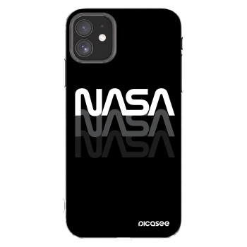 Picasee silikonový průhledný obal pro Apple iPhone 11 - NASA Triple