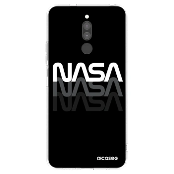 Picasee silikonový průhledný obal pro Xiaomi Redmi 8 - NASA Triple