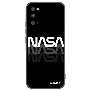 Picasee silikonový černý obal pro Samsung Galaxy S20 G980F - NASA Triple