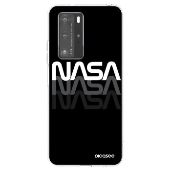 Picasee silikonový průhledný obal pro Huawei P40 Pro - NASA Triple