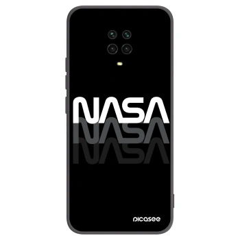 Picasee silikonový černý obal pro Xiaomi Redmi Note 9S - NASA Triple
